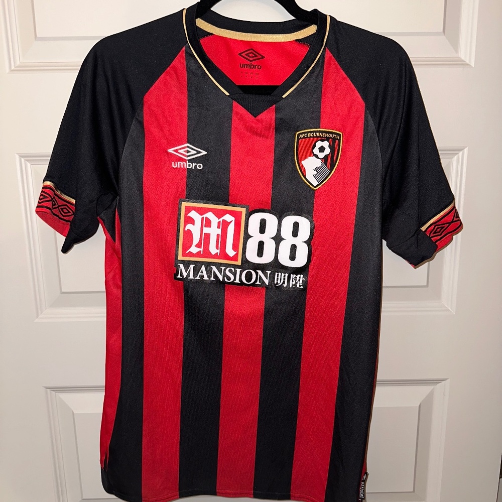 Mens Bournemouth 2018-2019 Home Jersey Size Medium